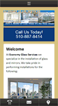Mobile Screenshot of economyglassservices.com
